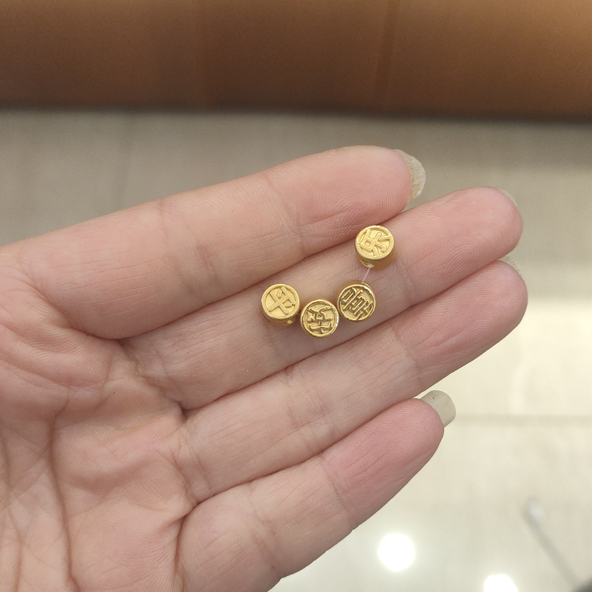 六桂福足金时尚平安喜乐中穿