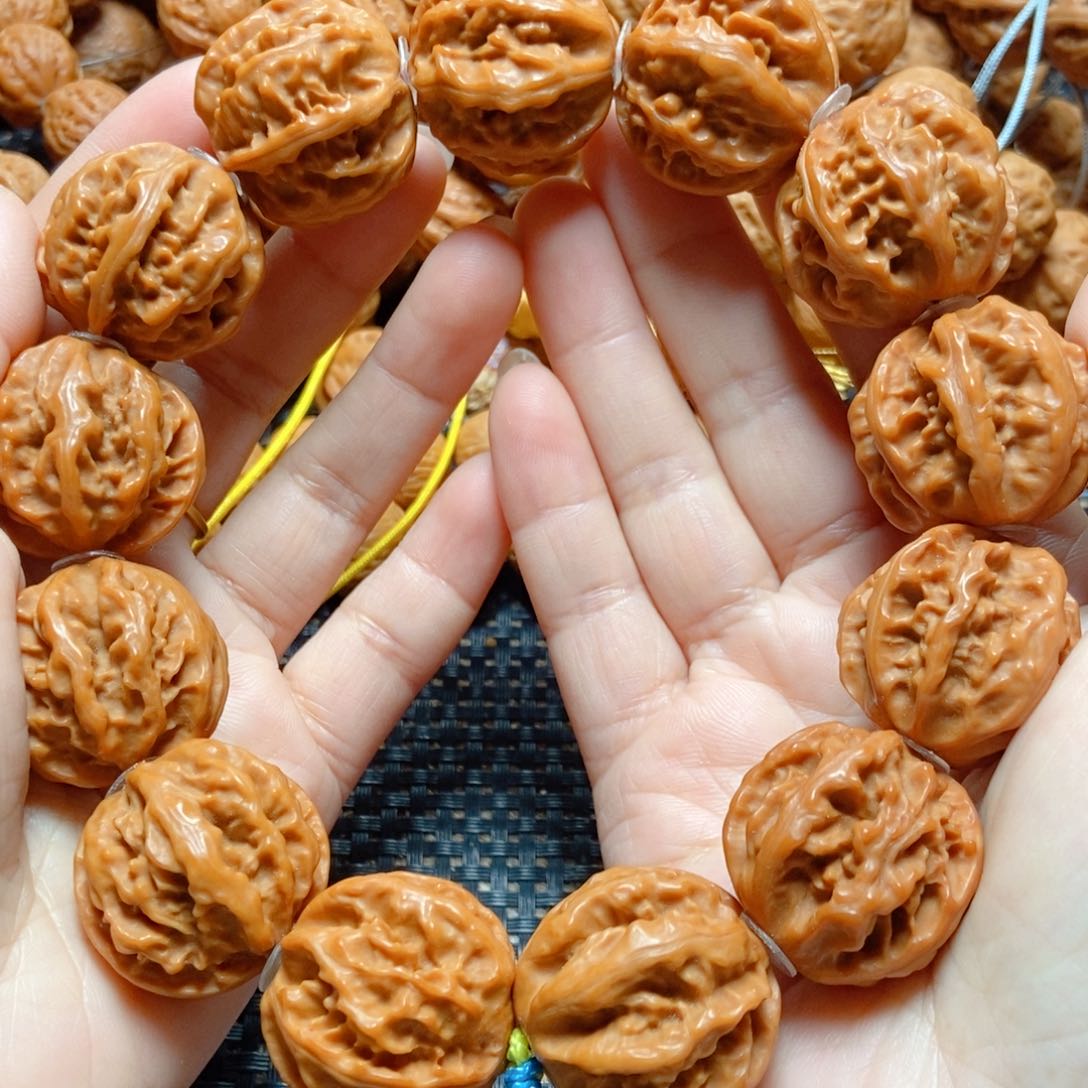 文玩核桃手串京八棱