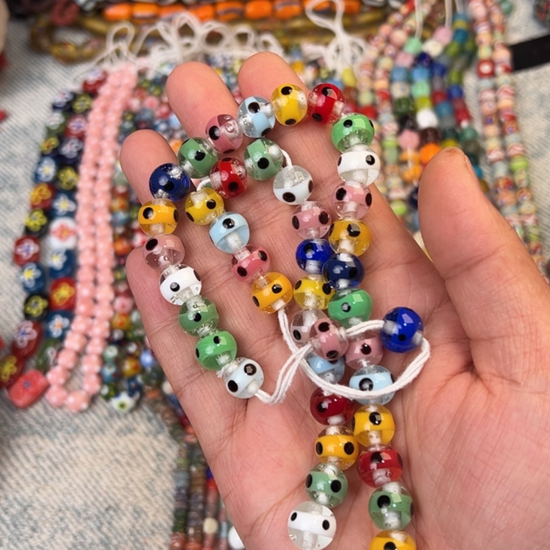 琉璃非金属圆珠波点