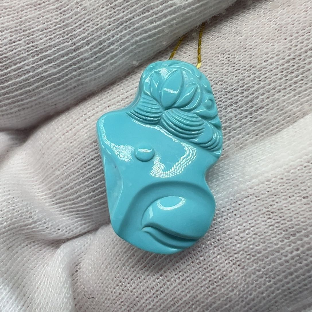 绿松石配饰未镶嵌