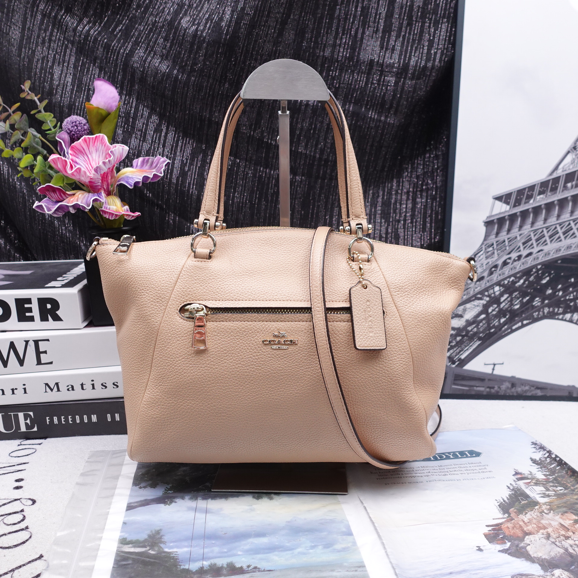 95新 COACH/蔻驰 单肩包/T10340738