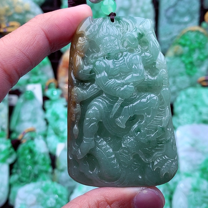 翡翠吊坠(不含链)未镶嵌