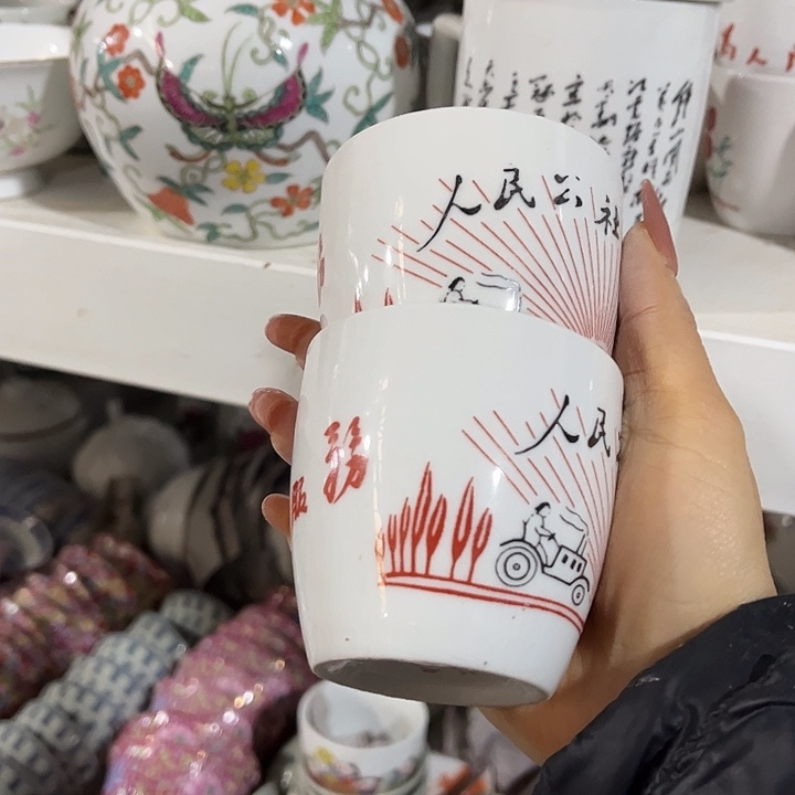 摆件陶景德镇陶瓷瓷厂
