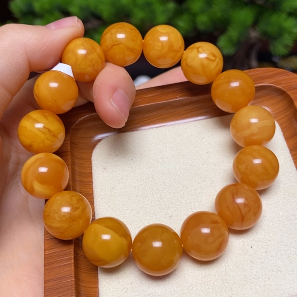 【闪购商品】手链蜜蜡未镶嵌手串