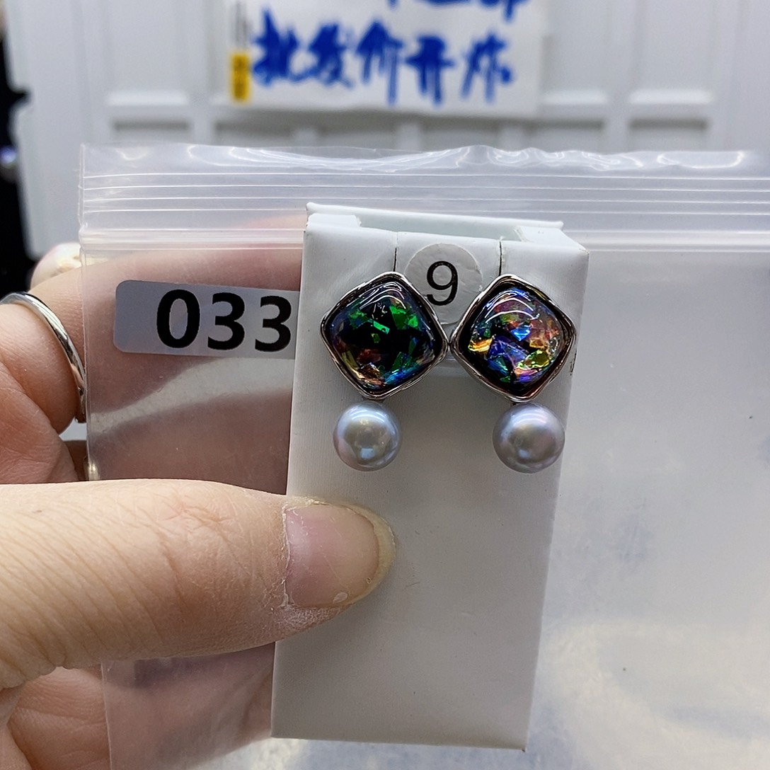 颈饰合金淡水珍珠