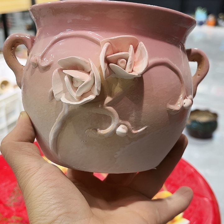 瓷片花盆福利多肉花盆