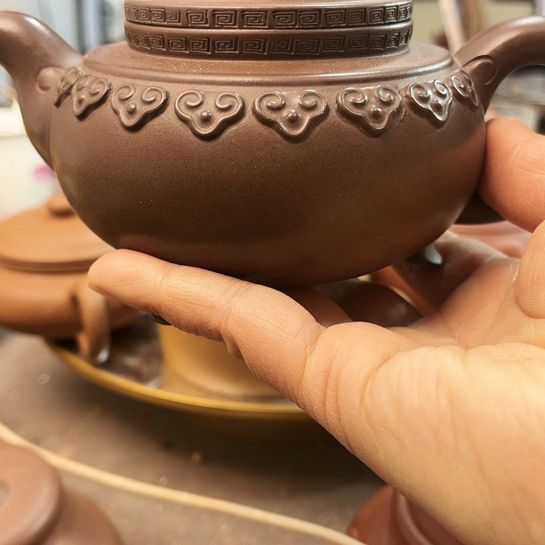 紫砂茶壶全手工制作
