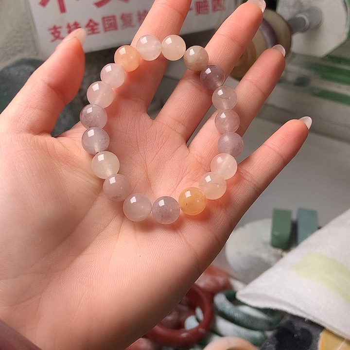 石英质玉未镶嵌手镯