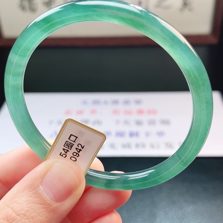 翡翠未镶嵌手镯翡翠手镯44