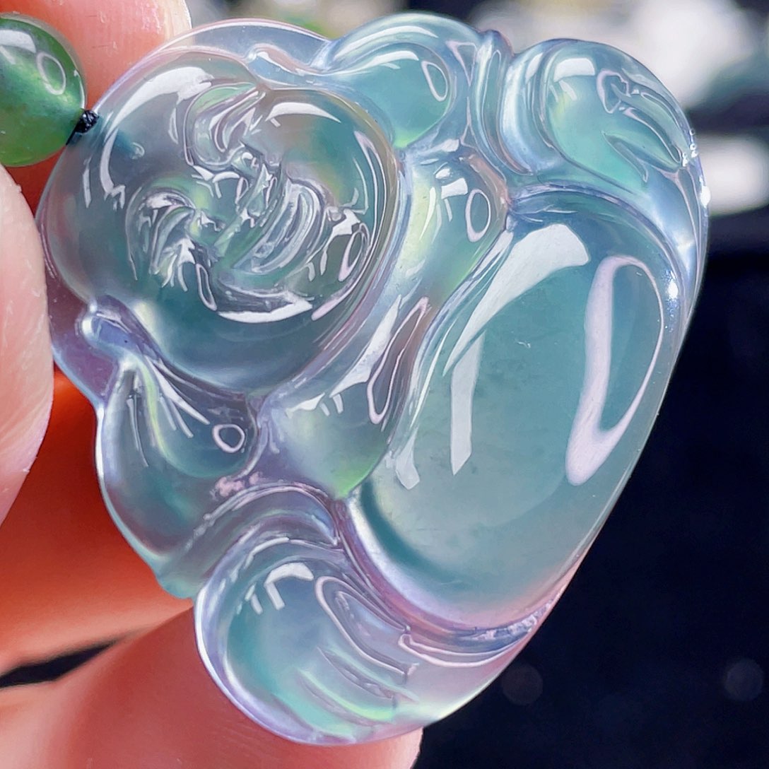 翡翠未镶嵌颈饰4，