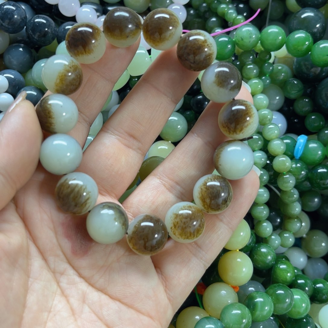 和田玉手链未镶嵌