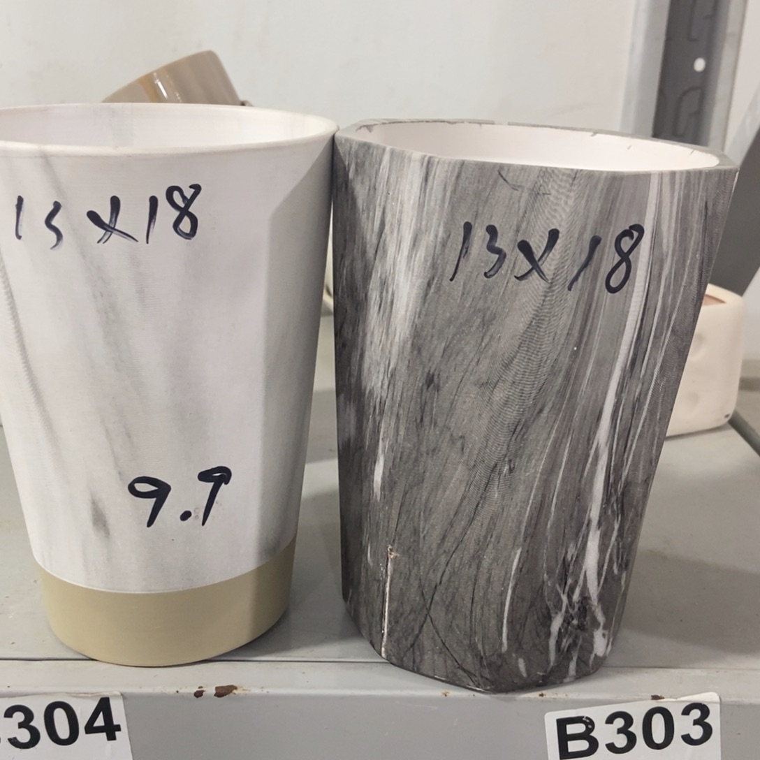 红陶高温陶瓷花盆