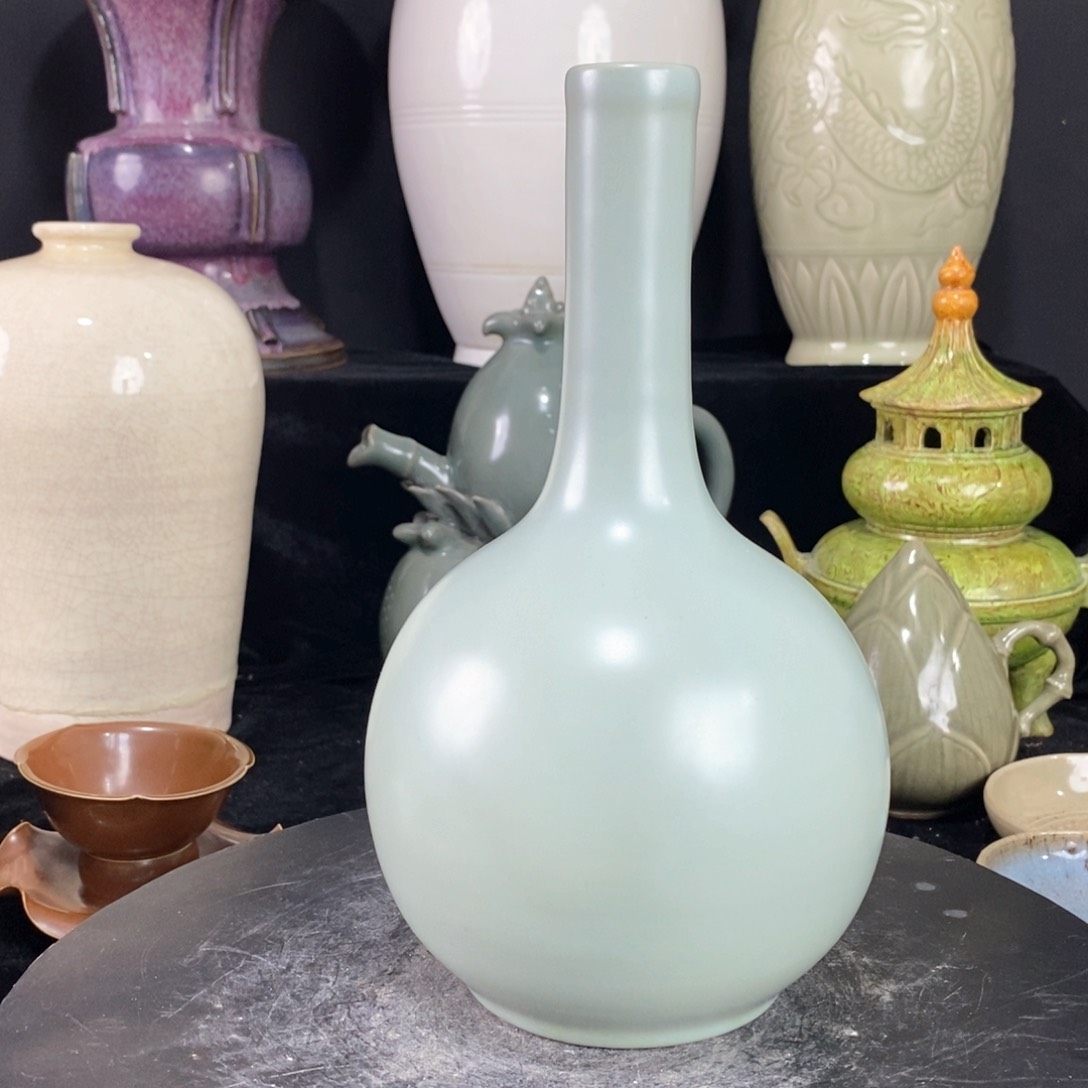 摆件汝窑张公巷净瓶