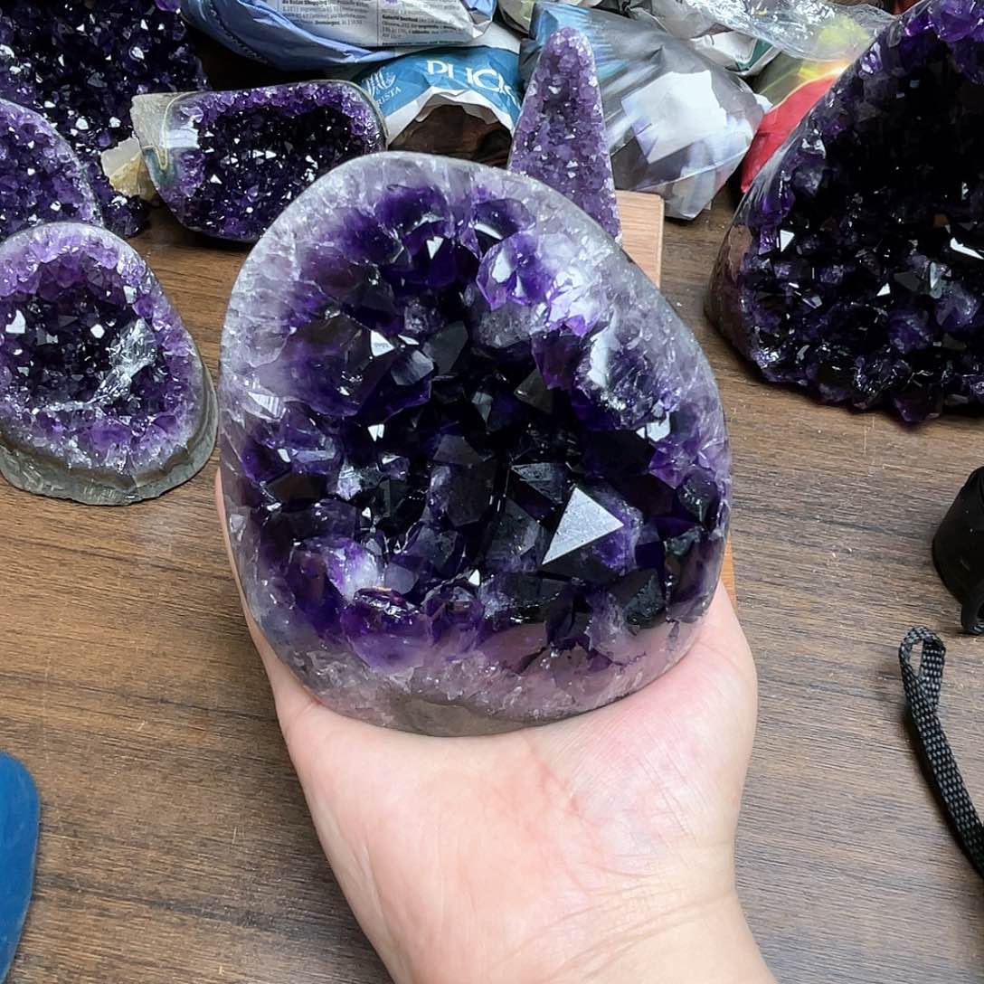 紫晶大型摆件（非配饰）未镶嵌