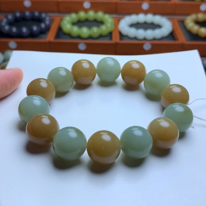 和田玉手串未镶嵌