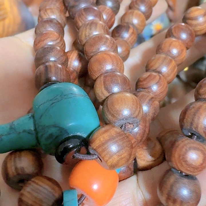 黄花梨手串手链摆件