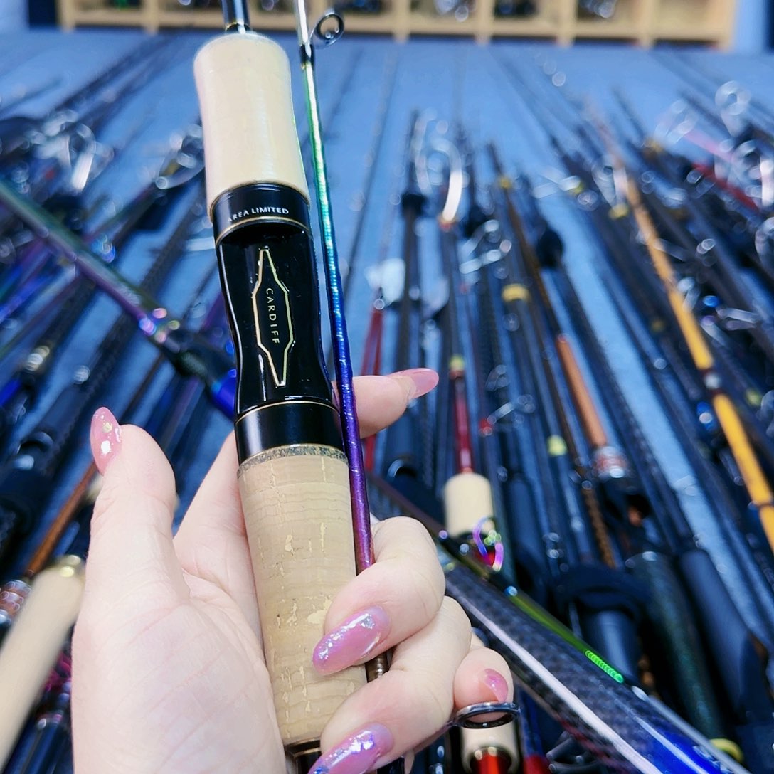 H***i3.8m碳素路亚竿直柄杆链接