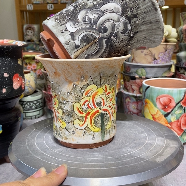 景德镇艺术手绘作品