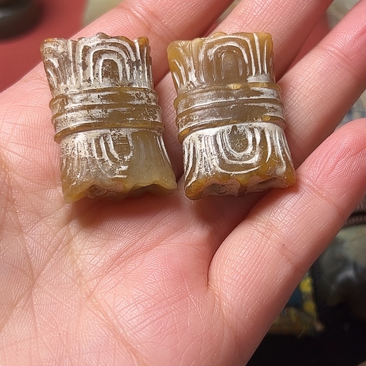 和田玉（糖玉）未镶嵌挂件