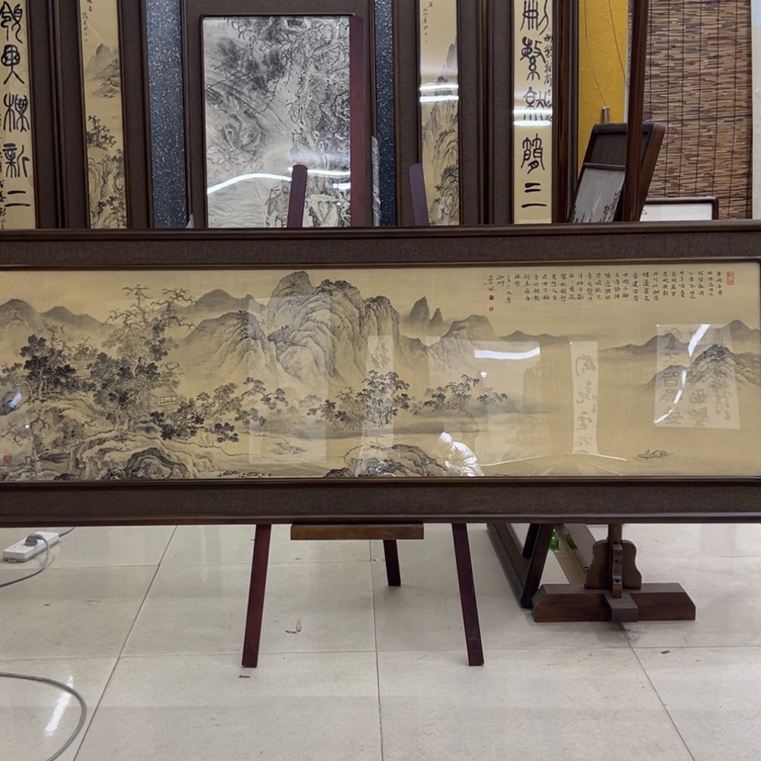 f***泽国画亲笔手绘作品