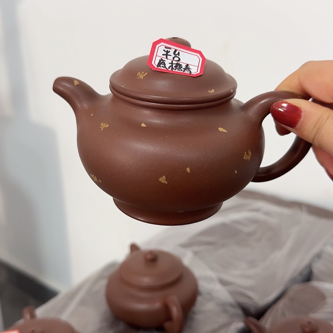 紫砂茶壶黄龙山原矿底槽青360