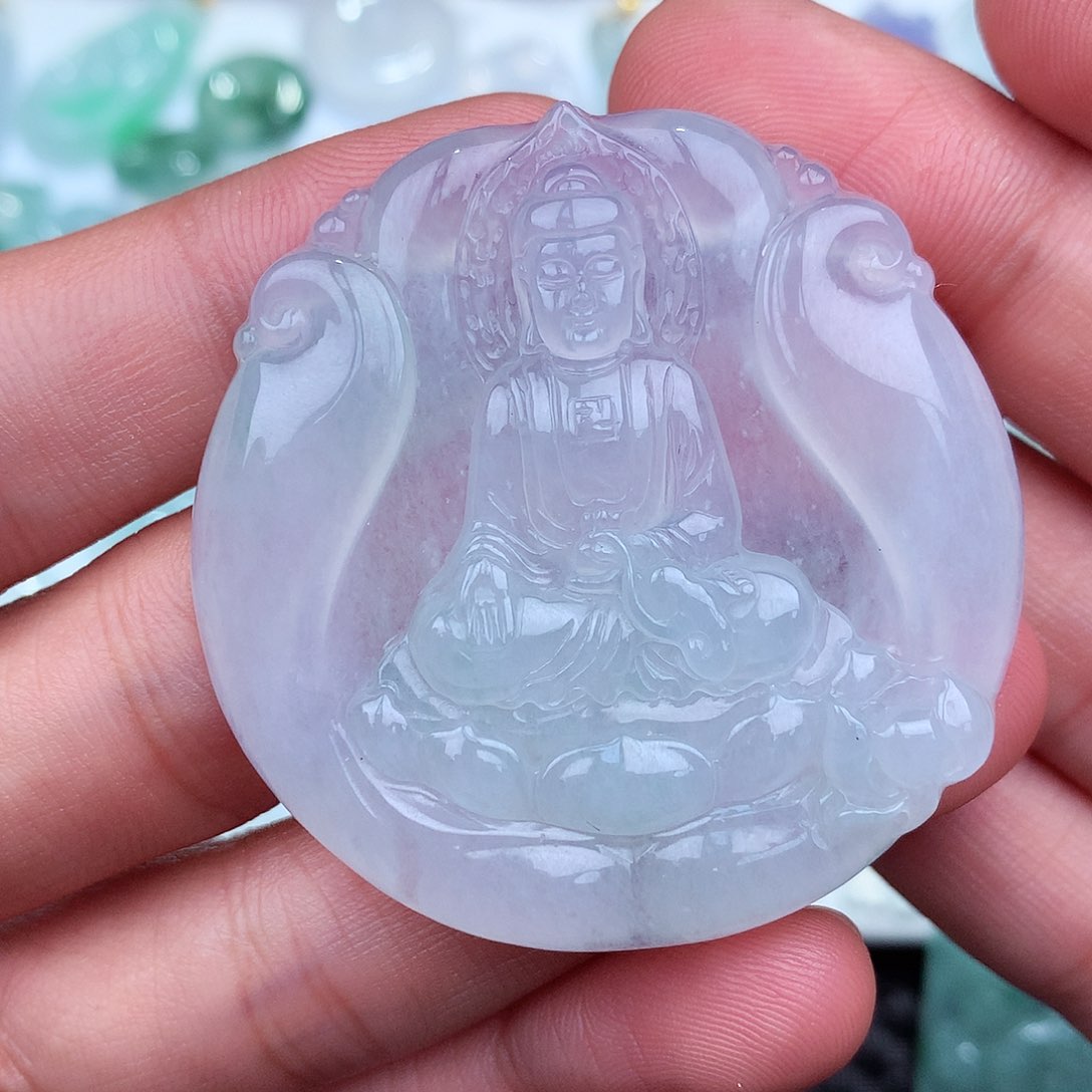 翡翠吊坠(不含链)未镶嵌