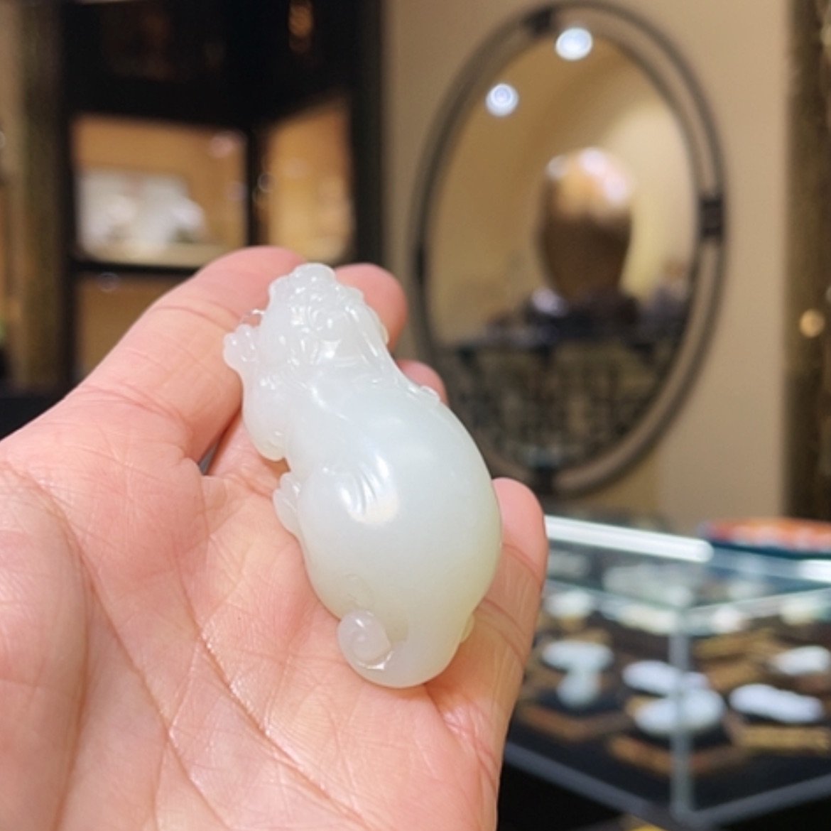 【闪购商品】和田玉颈饰未镶嵌貔貅大