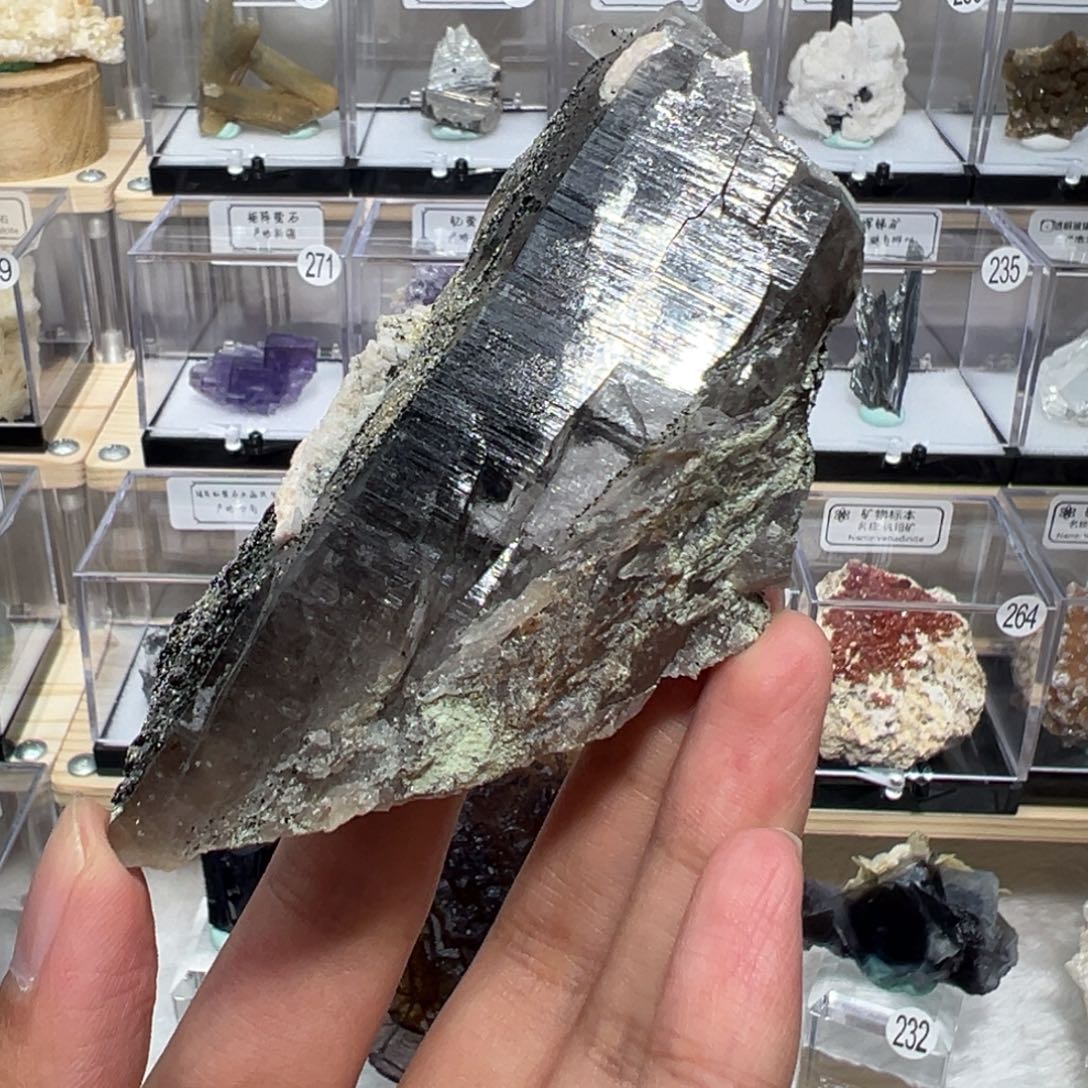 紫晶大型摆件（非配饰）银S925镶嵌