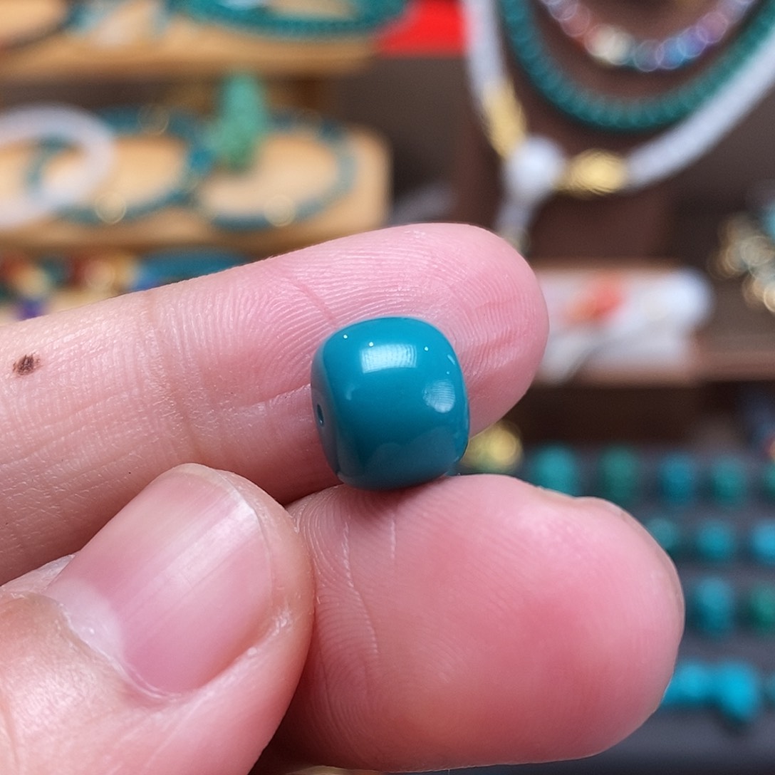 绿松石珠宝奇石未镶嵌星*八