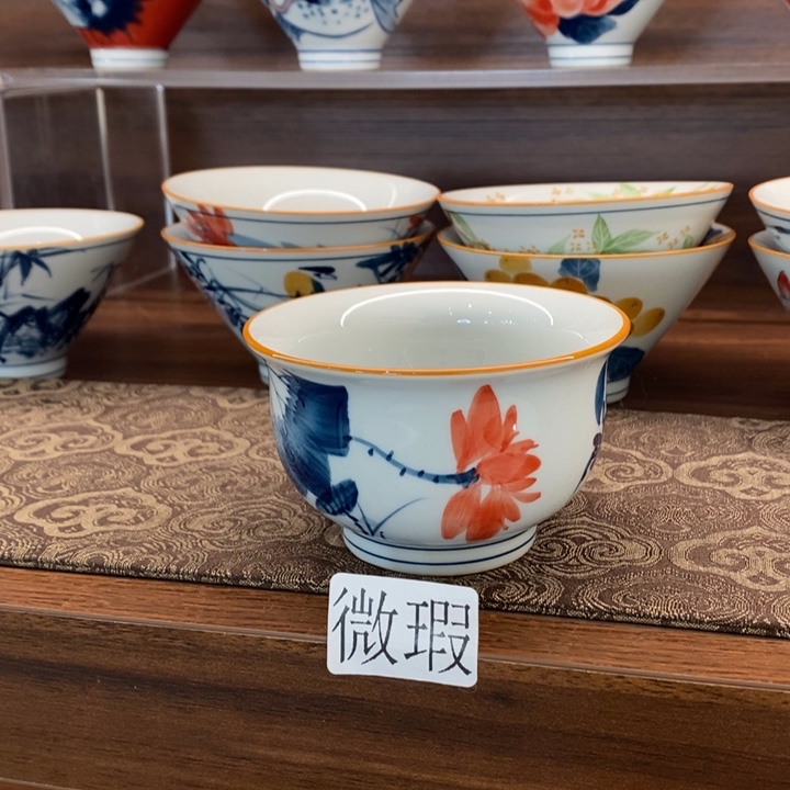 釉下老陶泥手工绘制