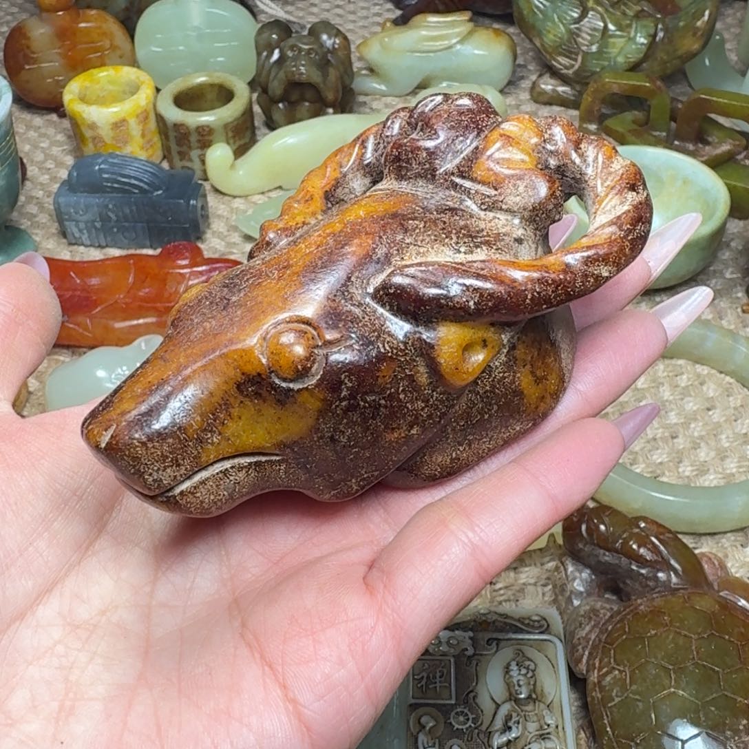 白玉菩提吊坠挂件