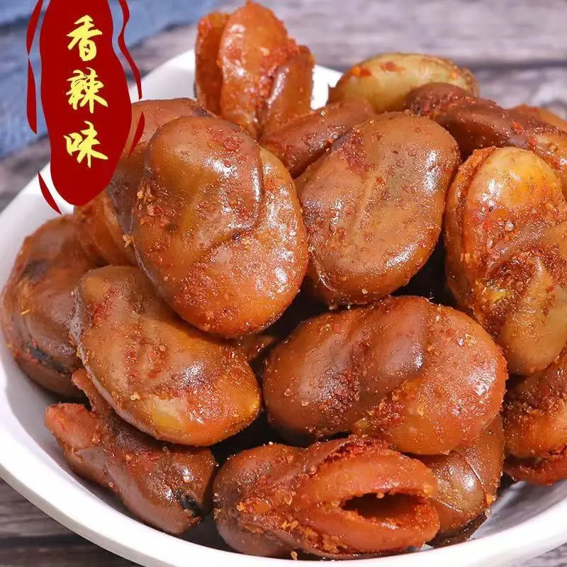 新疆西藏包邮香酥蚕豆油炸兰花豆牛肉香辣下酒菜休闲小零食250g