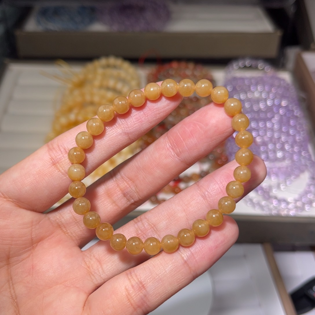 水晶手链未镶嵌和田041