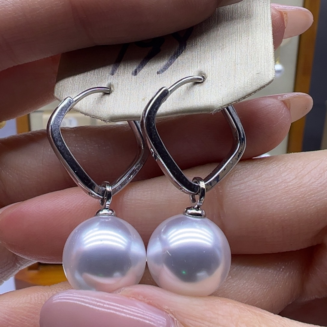 淡水珍珠未镶嵌耳饰