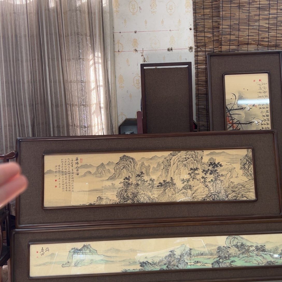 努***号国画亲笔手绘作品