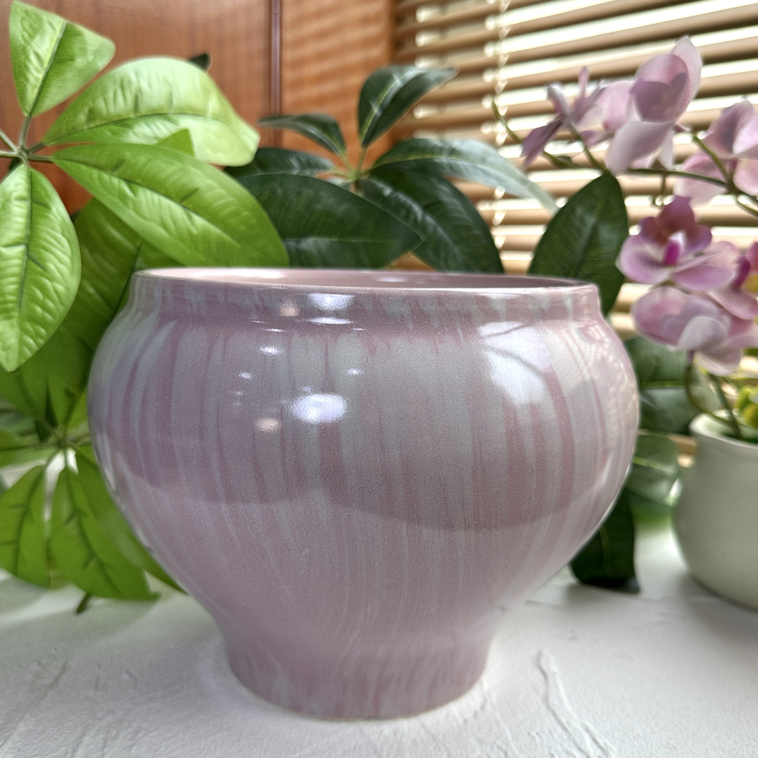 C118鱼尾透气花盆适合蝴蝶兰多肉绿植阳台客厅