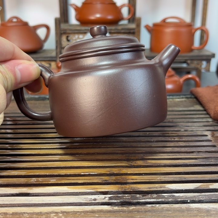 茶壶紫砂原矿紫砂手工制作