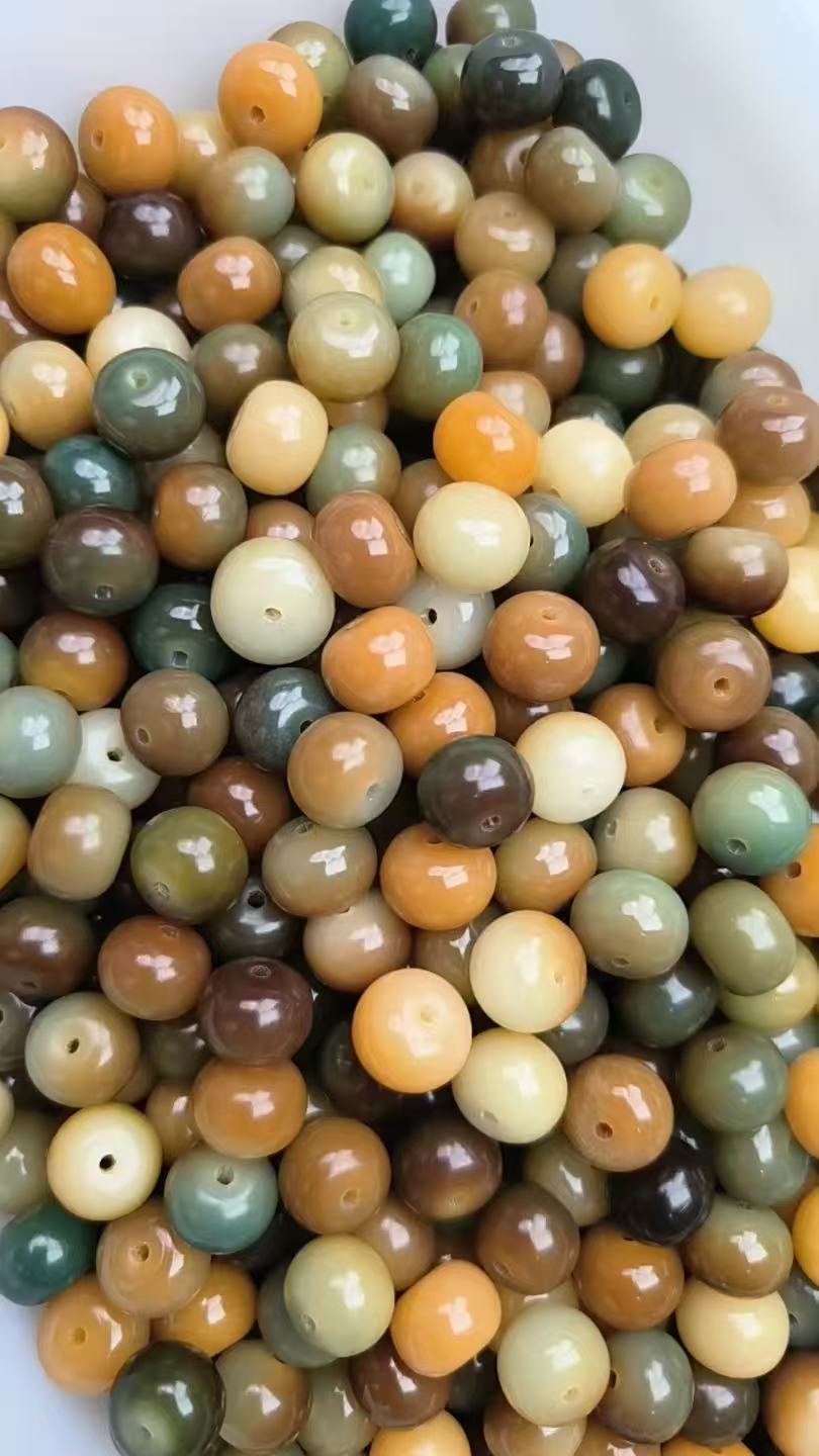 天然敦煌问天风格9*12mm苹果珠散珠