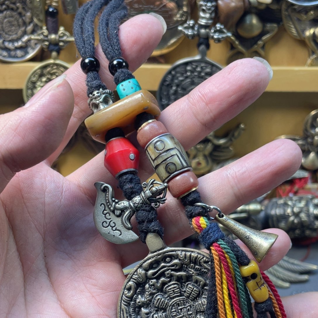 天铁精品雕刻九宫八卦牌一套福利