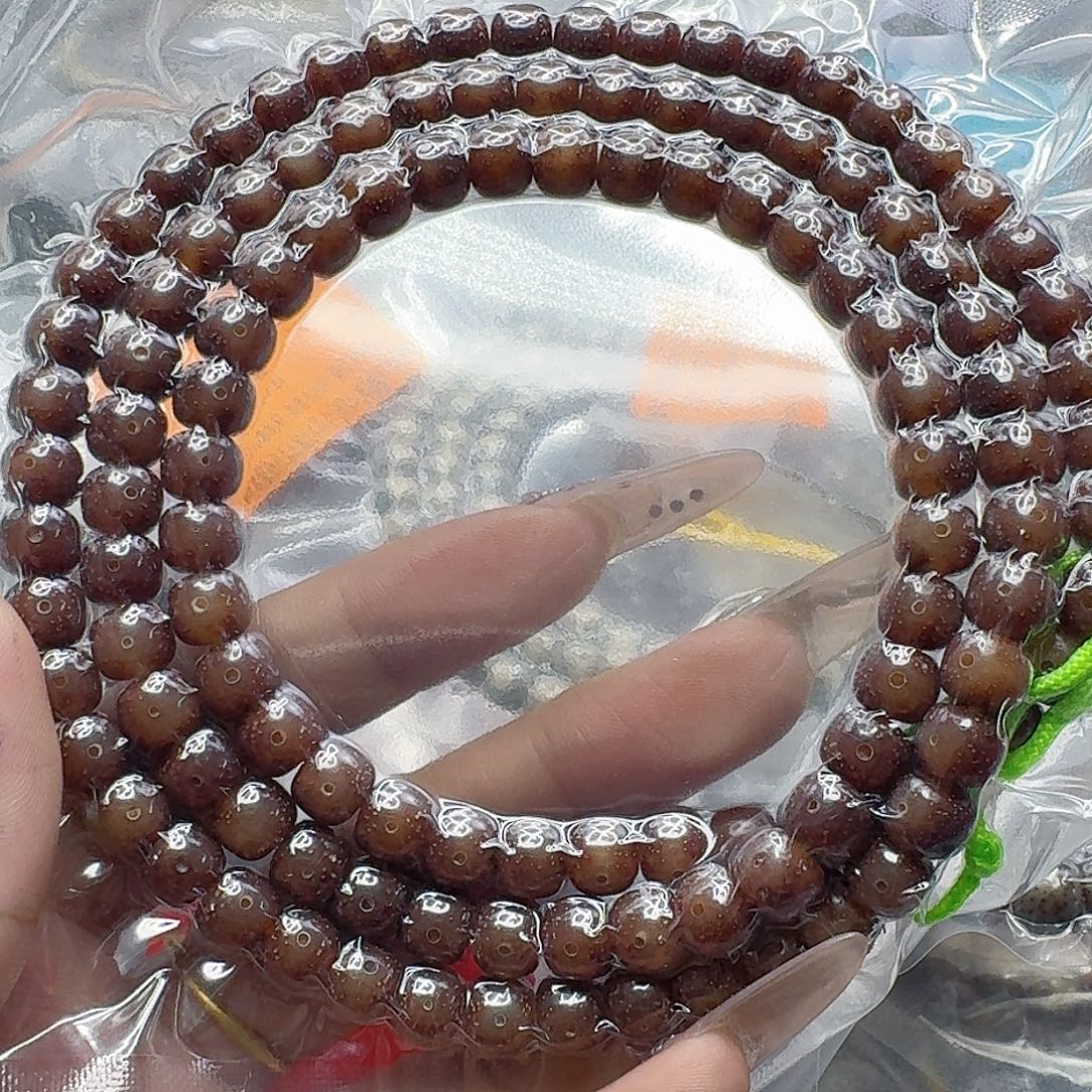 星月菩提手串227殿堂粉冰遇华星月87-108