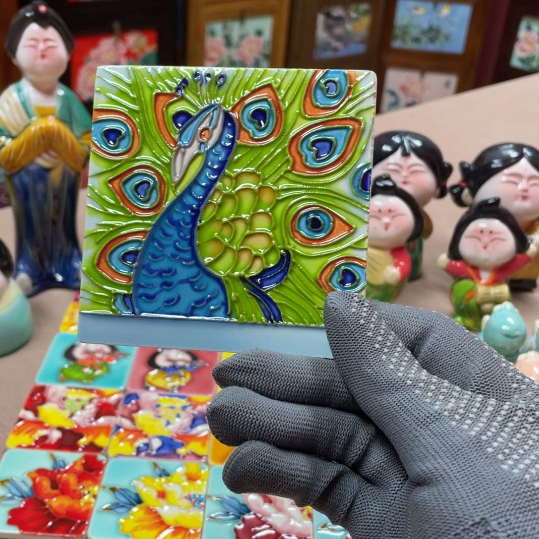 陶瓷10*10茶杯垫