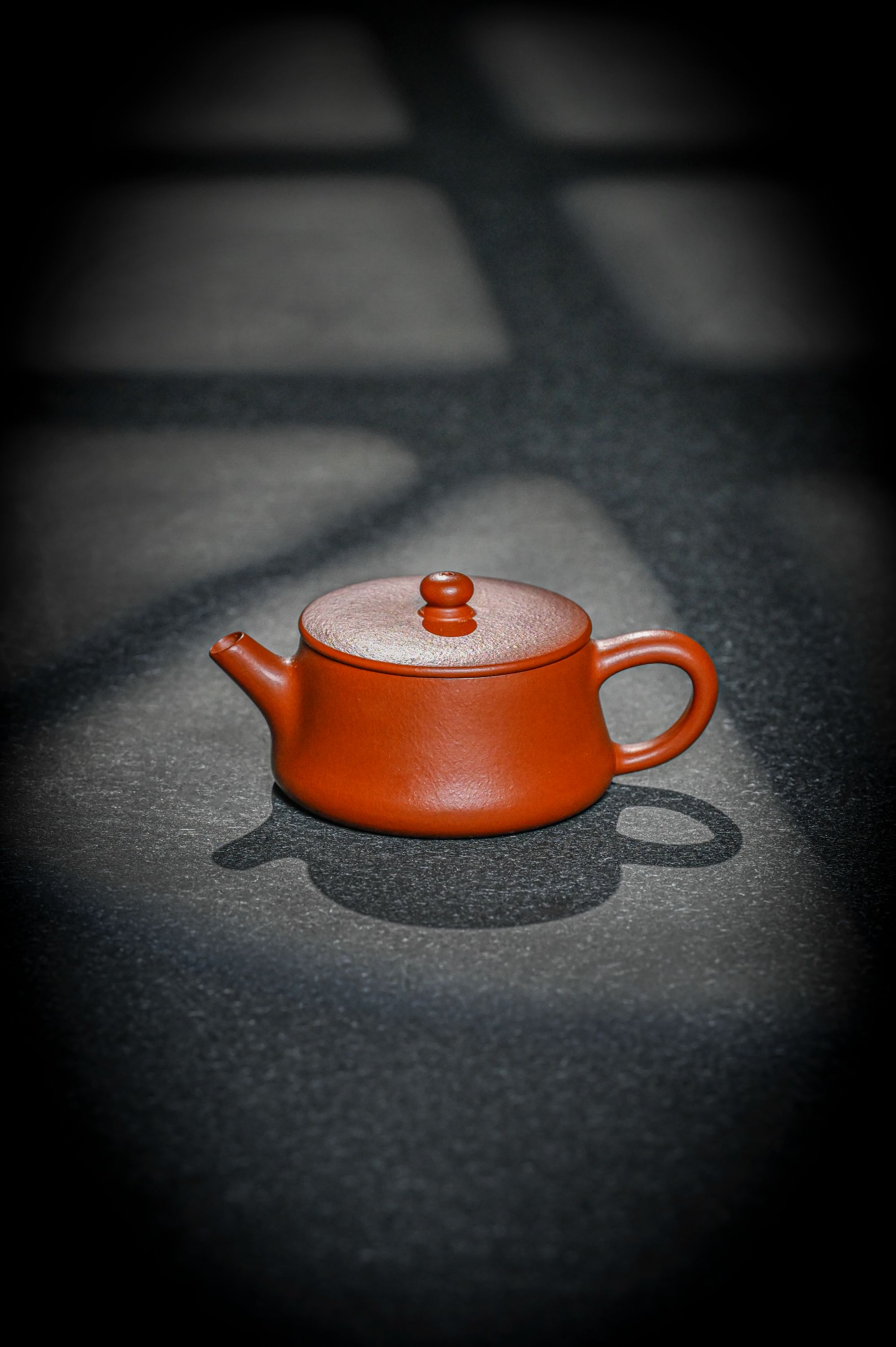 【朱泥·云柱3.0版】原矿朱泥精工手制云柱壶 曹105CC