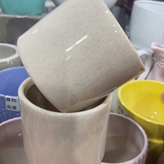 多肉绿植陶瓷花盆9.9包邮，有孔