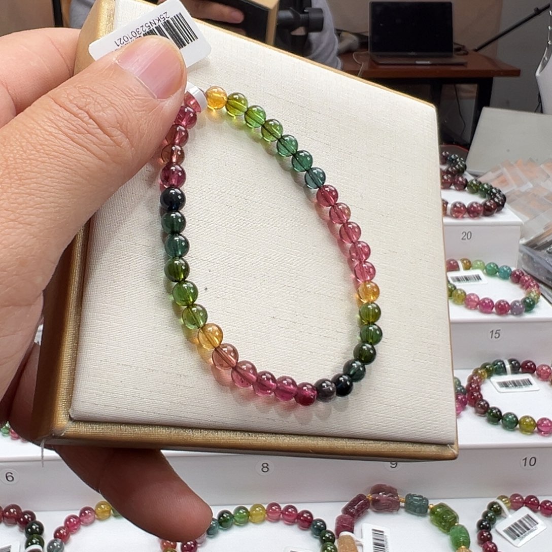 未镶嵌碧玺手串5mmmmmmmmmm