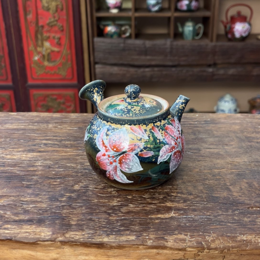柴烧手工手绘陶瓷