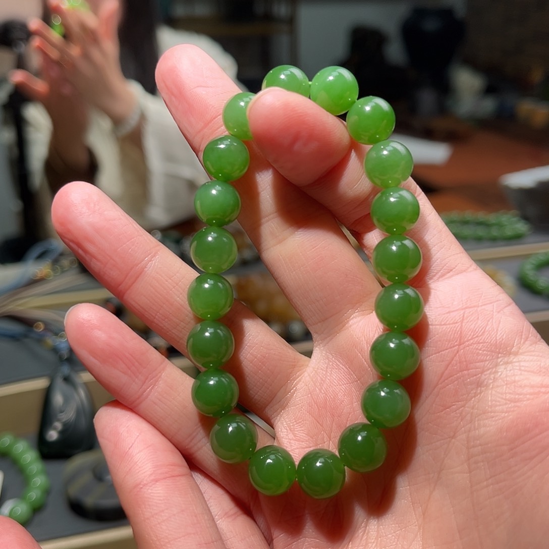 和田玉手链未镶嵌