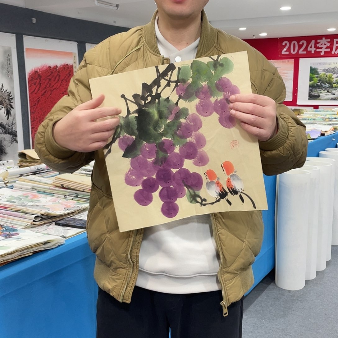 国画今天早上国画作品选购