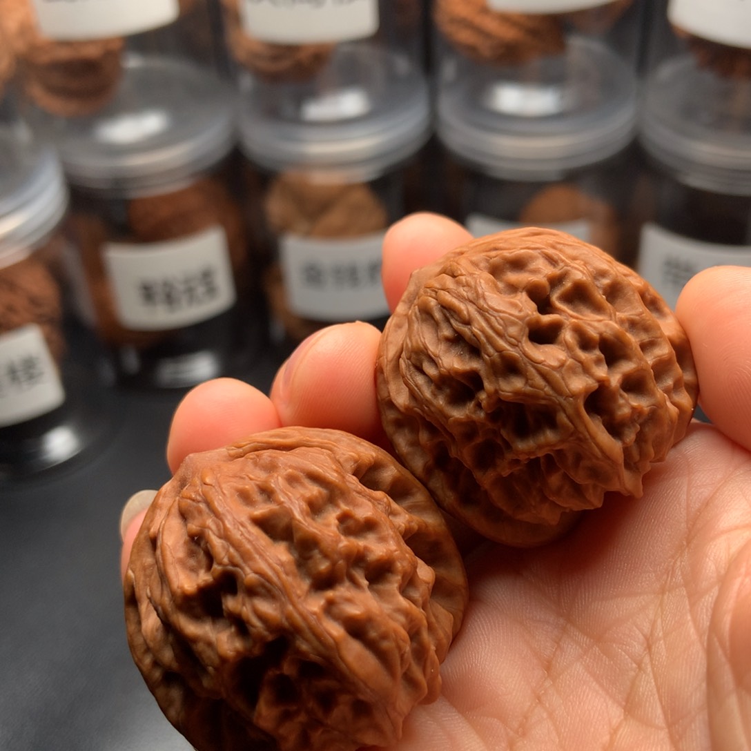 吊坠文玩核桃野狼37