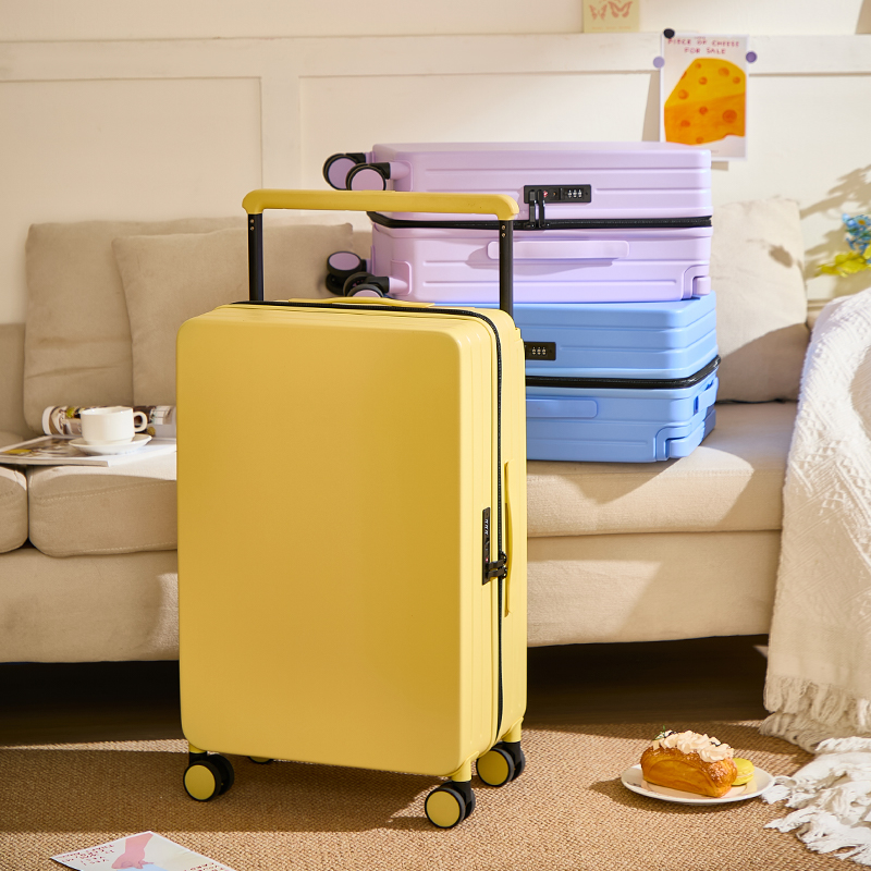 官方正品新款宽拉杆箱行李箱女密码登机箱大容量结实耐用旅行箱子