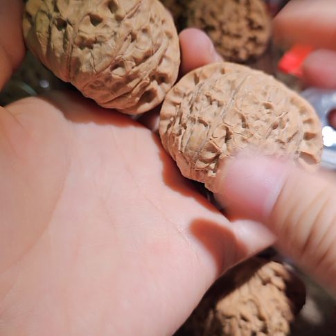 茶***诗文玩核桃吊坠49南瓜